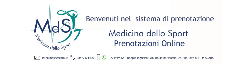 Servizio prenotazioni MdS